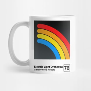 A New World Record / Minimalist Style Graphic Poster Design Mug